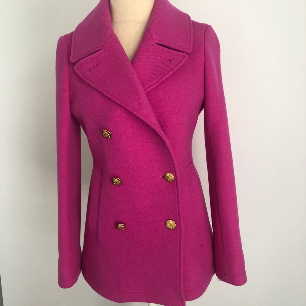 J. Crew pink women’s jacket size 2 new